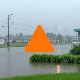 alerta de chuvas intensas em Caconde