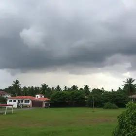 alerta de tempestade em Campinas