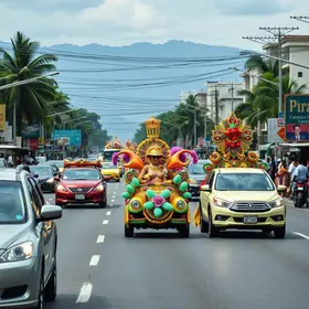 veículos no Carnaval