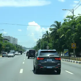 movimento nas estradas