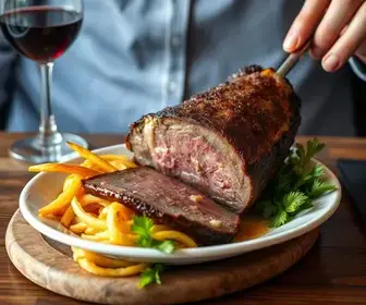 bife à parmegiana de Mococa