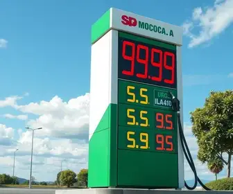 preço da gasolina em Mococa